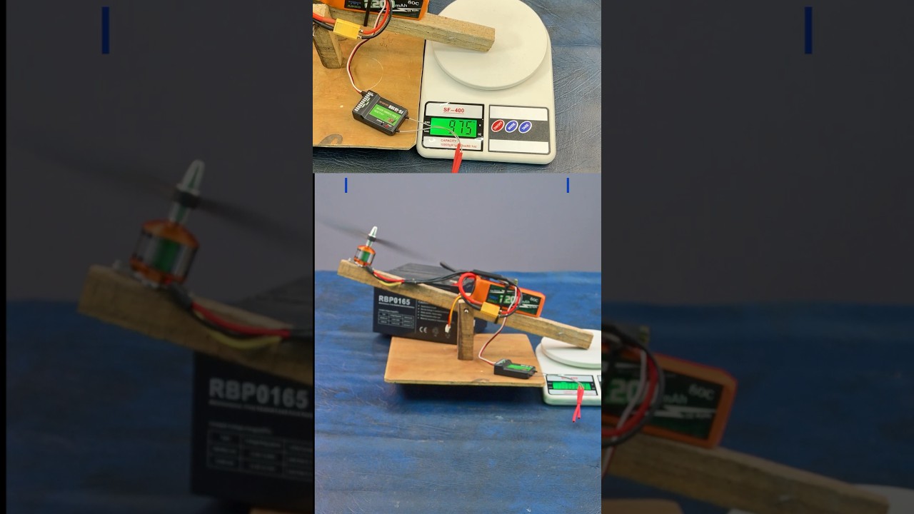 1800KV BLDC Motor Thrust Test | Power & Performance #shorts #trending #motor