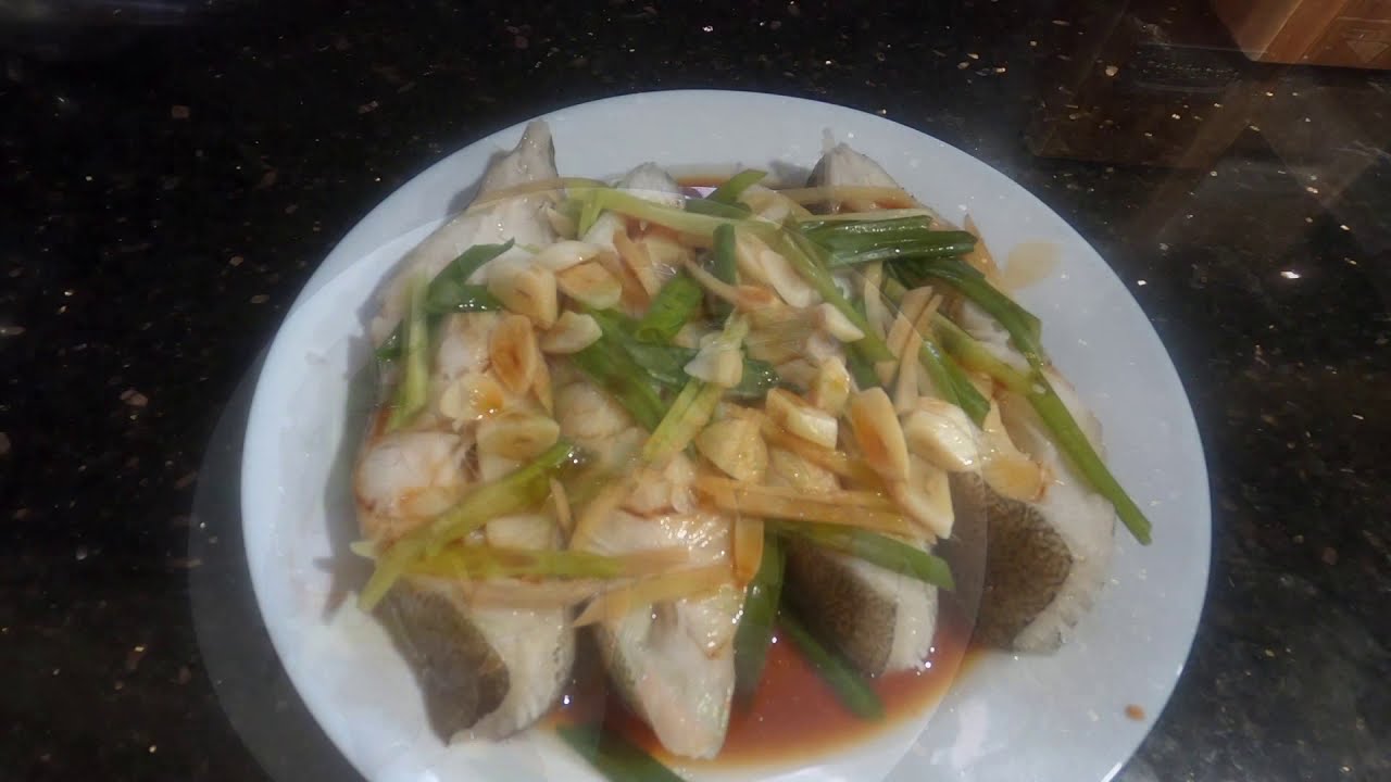 清蒸白鳕鱼 Steam sea bass fillets