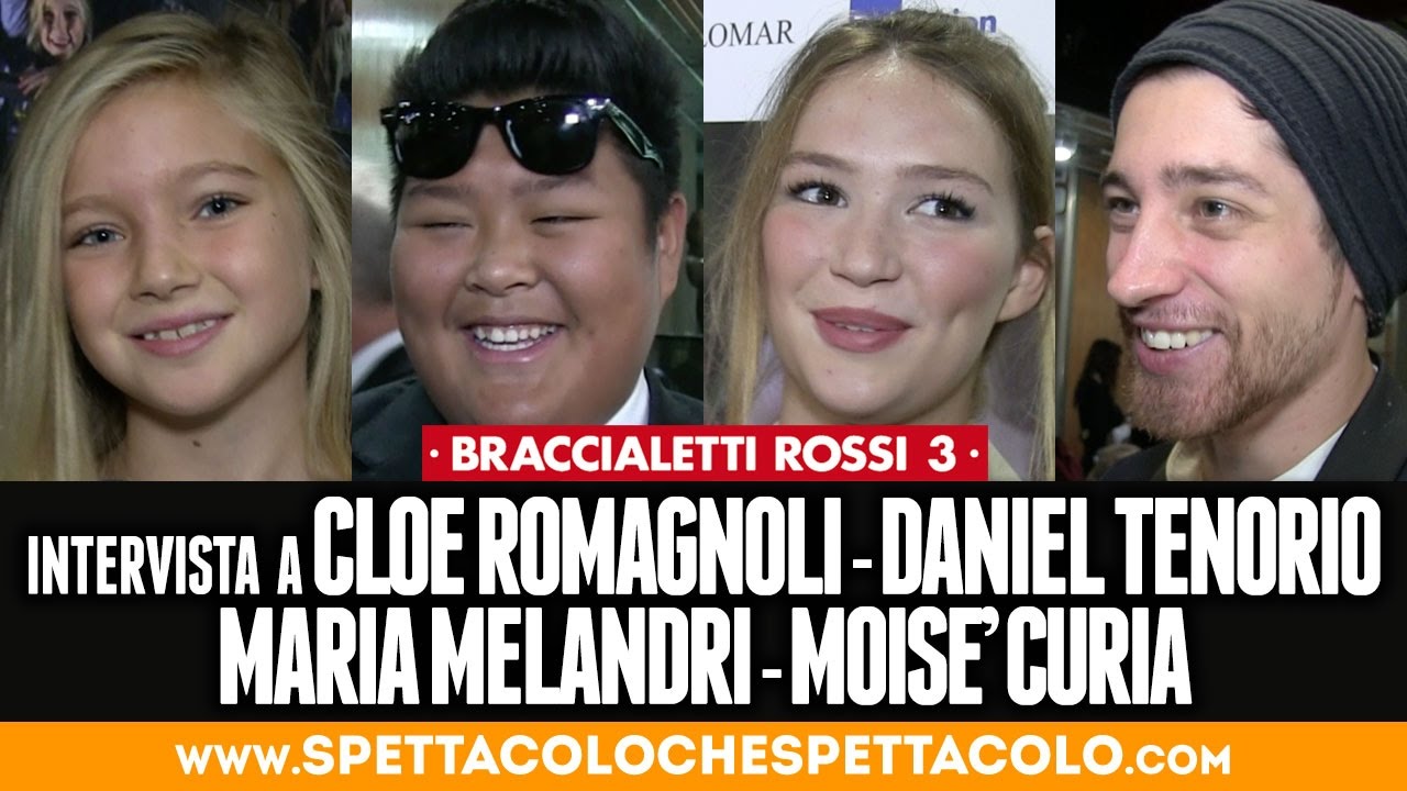 BRACCIALETTI ROSSI 3  |  Cloe Romagnoli, Daniel Tenorio, Maria Melandri e Moisè Curia