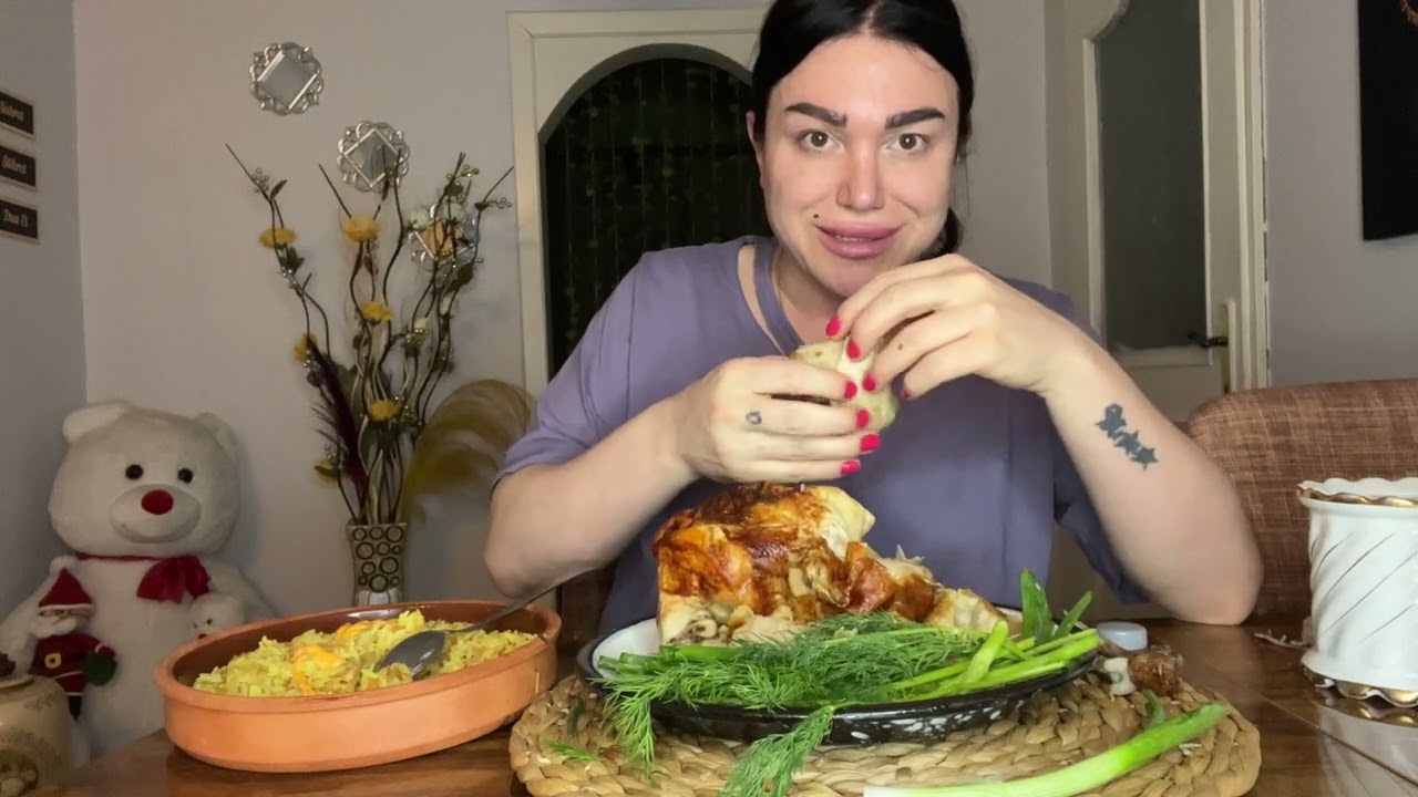 Tam tavuk safranlı pilav