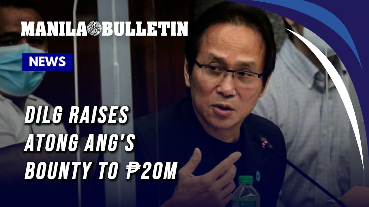 DILG raises Atong Ang's bounty to ₱20M