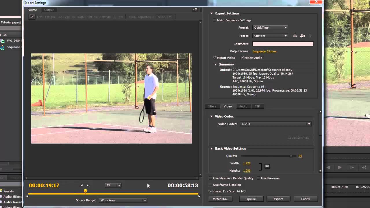 Tutorial Adobe Premiere Pro CS6 Cómo exportar videos para Youtube u otras webs