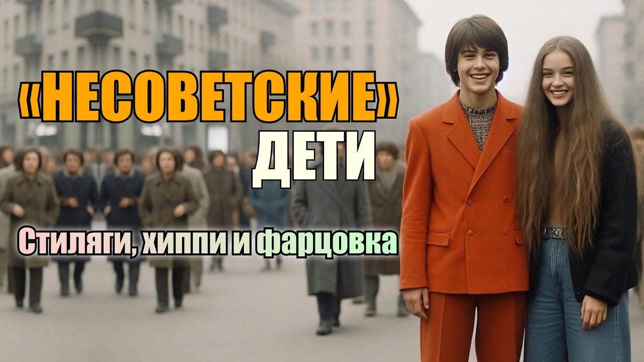 Стиляги, Хиппи и Золотая Молодежь СССР: Как Молодёжь Бунтовала Против Системы | История СССР