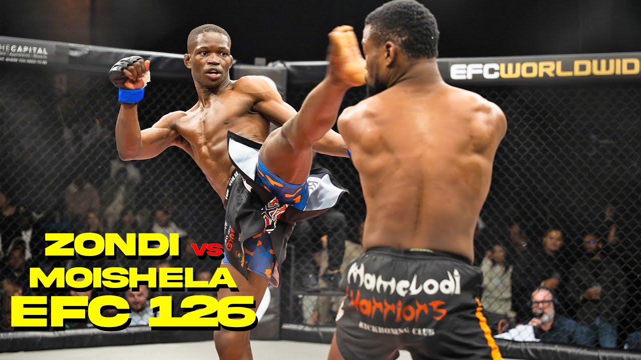 FULL FIGHT! Ntando Zondi vs Kgaugelo Moishela | EFC 126