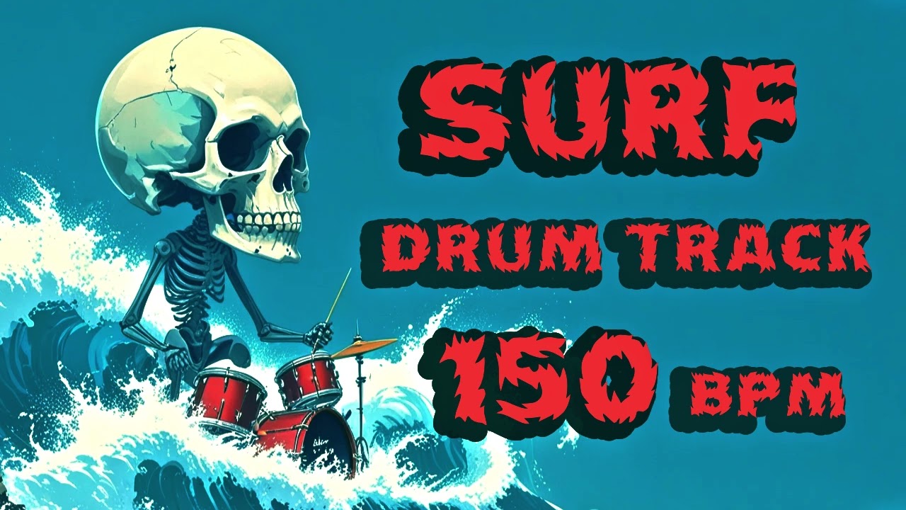 SURF DRUM TRACK 150 BPM