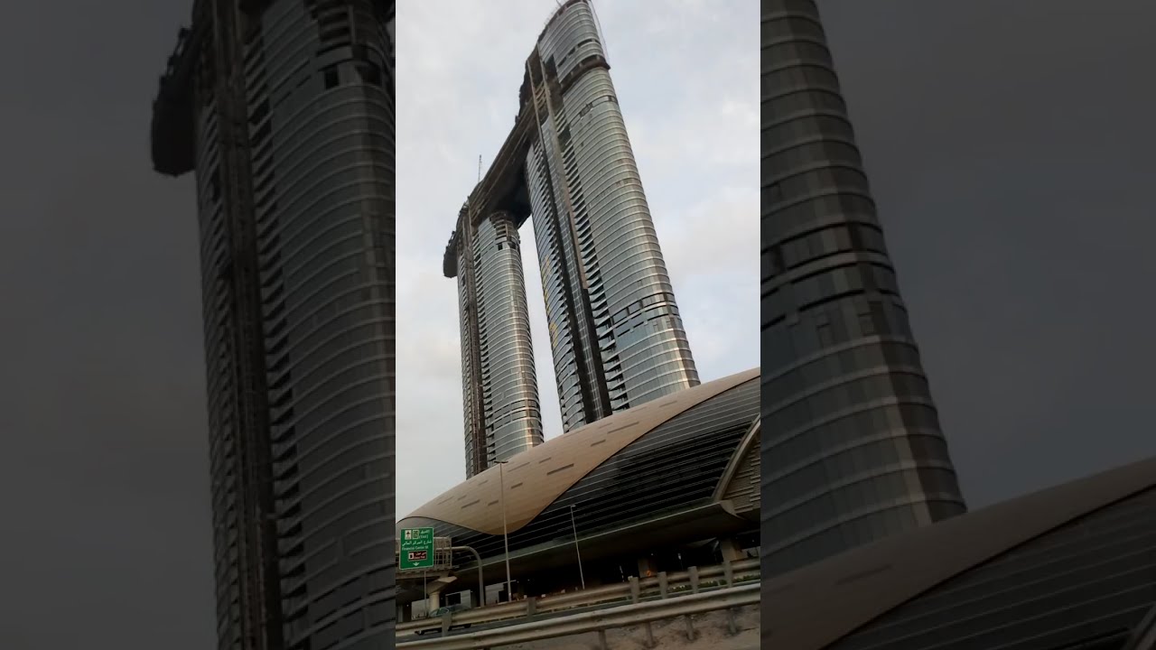 Shaik Zayed Road, Dubai in 2018.