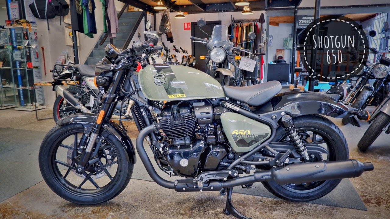 Royal Enfield Shotgun 650 Reveal in Ireland #royalenfield  #shotgun650 #motovlog