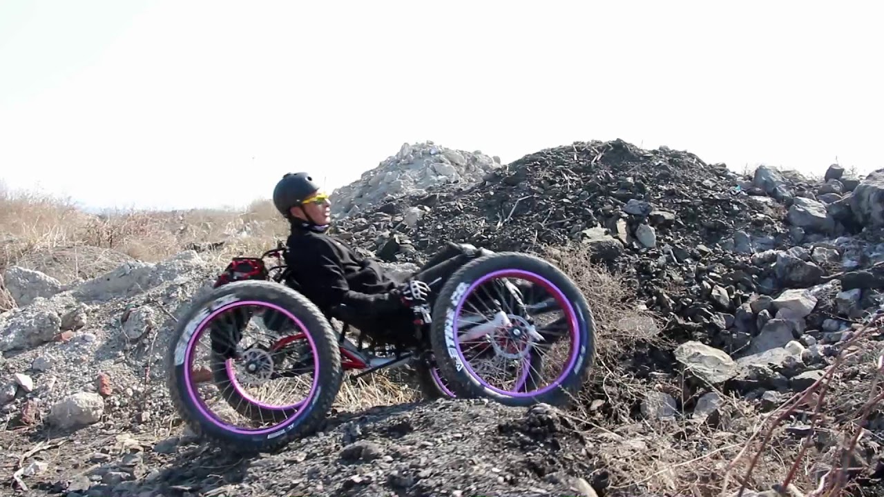 MoTrike 4WD Electric Fat Tire Off-road Recumbent Quad