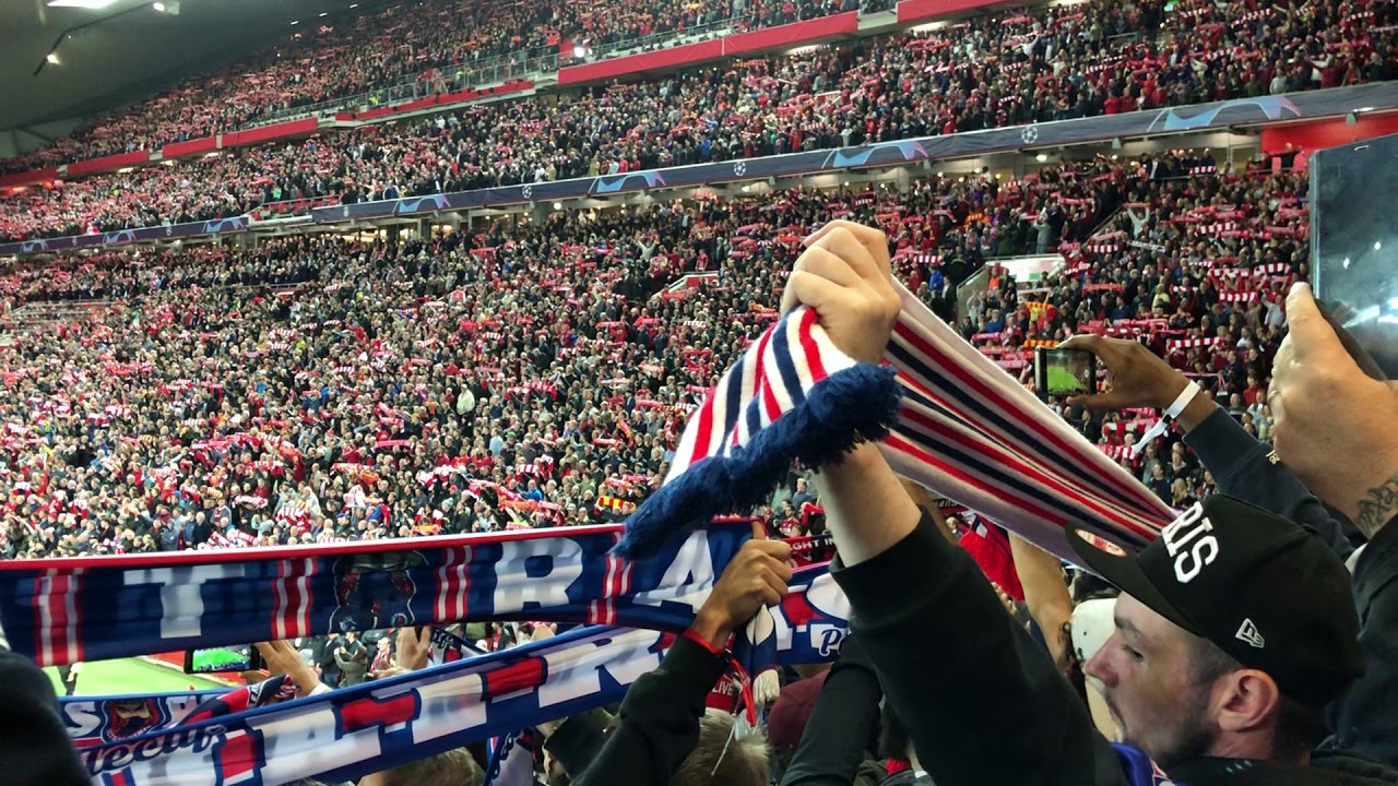 You'll Never Walk Alone - Liverpool v PSG - Champions League