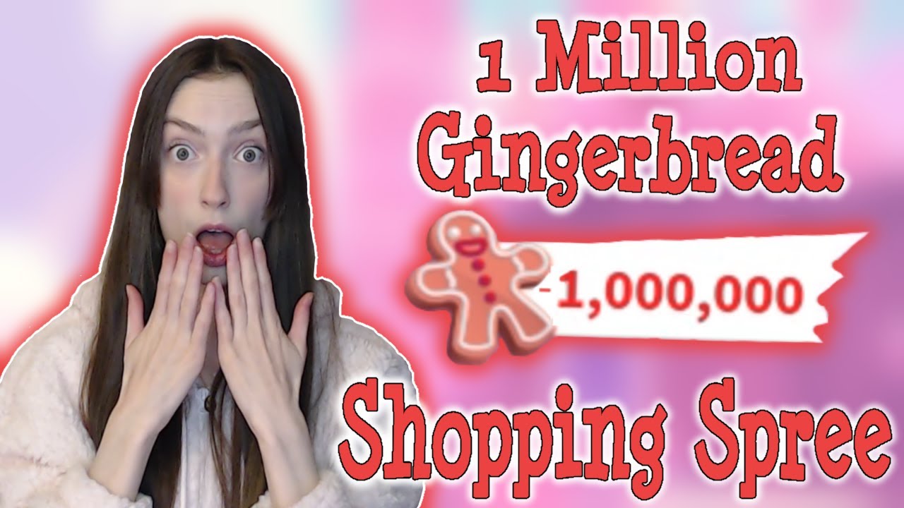 1 Million Gingerbread Shopping Spree | Roblox Adopt Me Christmas/Holiday Update 2022 | Riivv3r