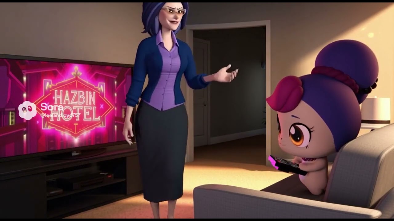 Onlyping Gets Grounded For Watching Hazbin Hotel #sora #soraai #grounded #teenieping #hazbinhotel 