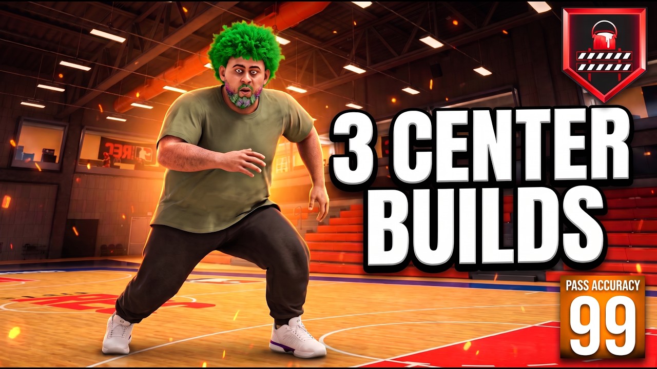 3 лучших билда центровых ростом от 7 футов в NBA 2K27!