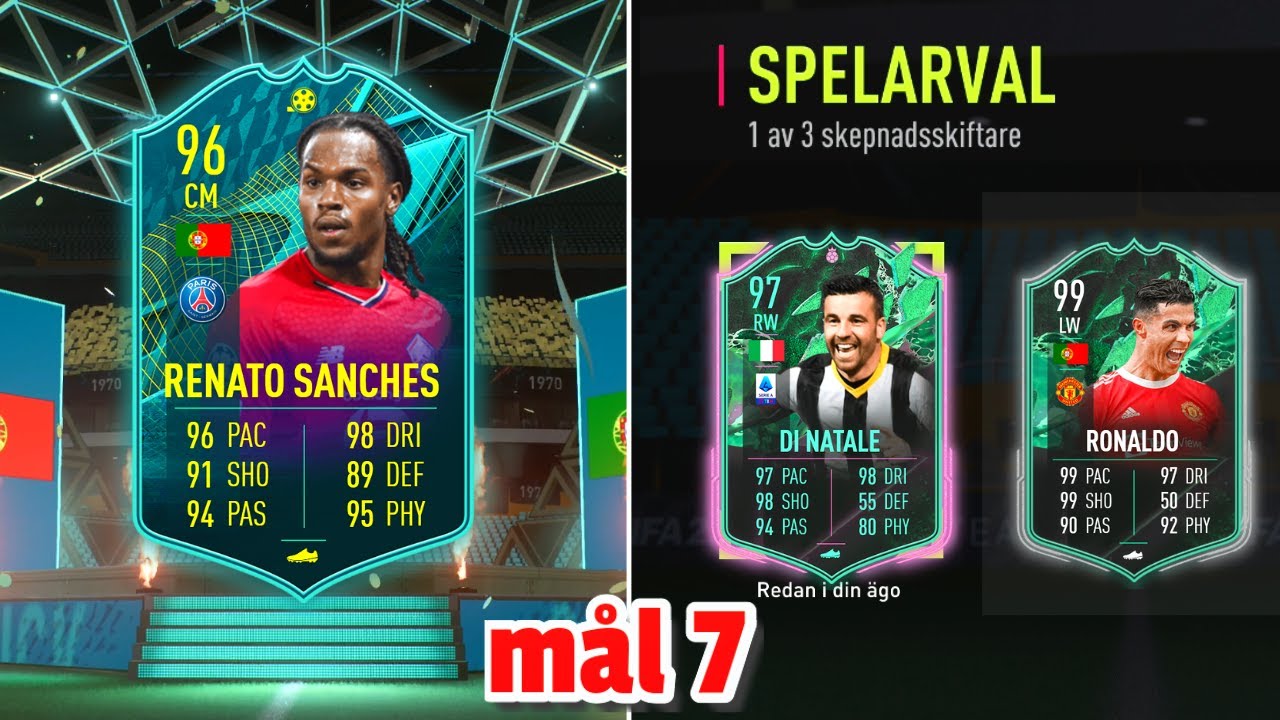 Öppnar Spelarval för Varje Mål Sanches 96* Gör!