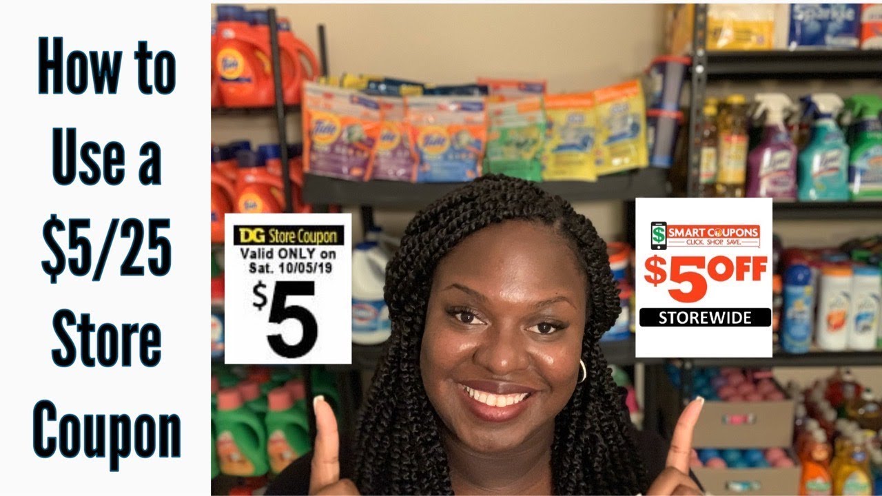 How to Use a $5/25 Coupon at Family Dollar & Dollar General for Beginners | Couponing 101