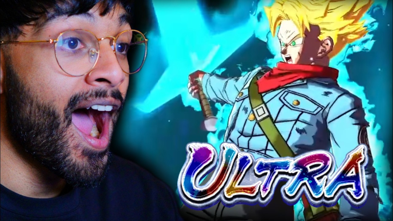 ULTRA SWORD OF HOPE TRUNKS IS BEAUTIFUL!!! (Dragon Ball LEGENDS)