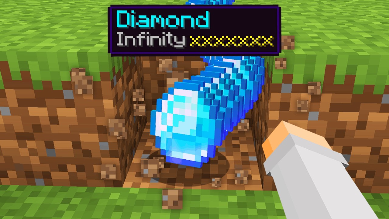 Minecraft, But Drops Are Infinite...