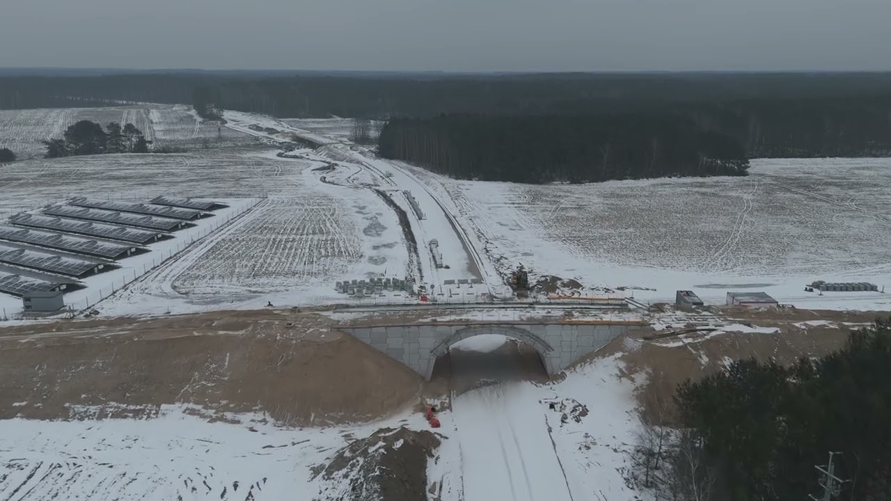 Postęp prac DK22 Szwecja - Styczeń 2026