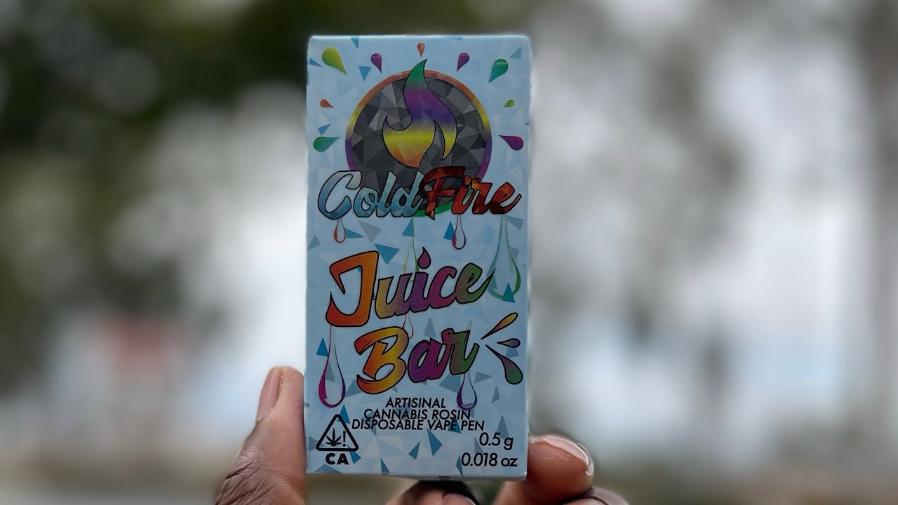 Соковый бар с канифолью от Coldfire