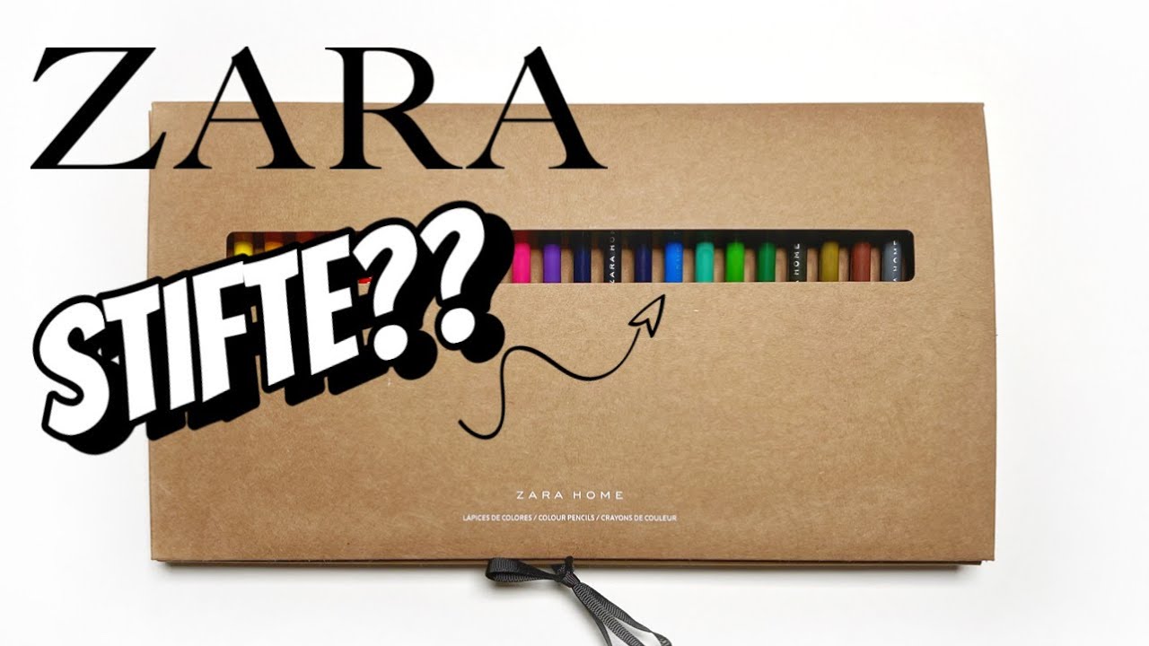 Ich habe Buntstifte von ZARA gekauft! | Review