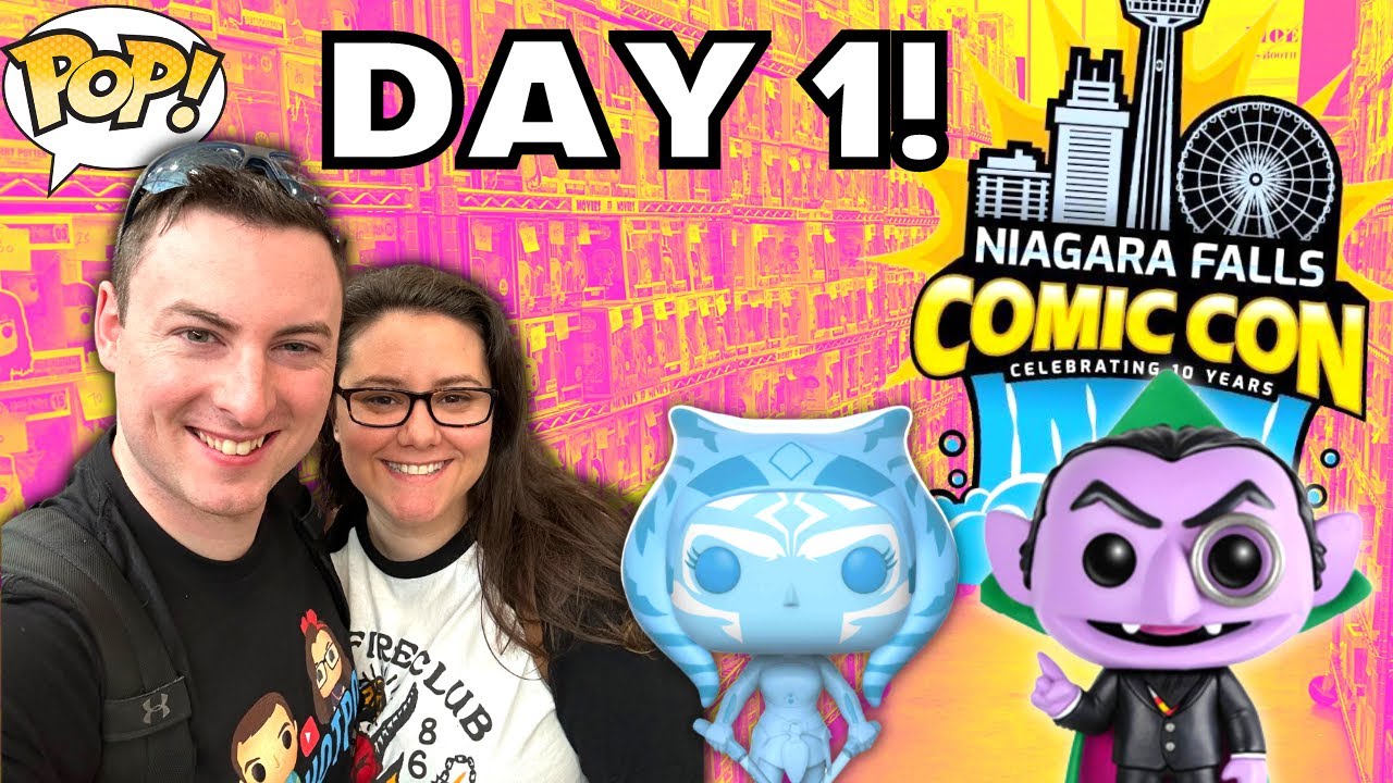 Funko Pop Hunting at Niagara Falls Comic Con! Day 1!