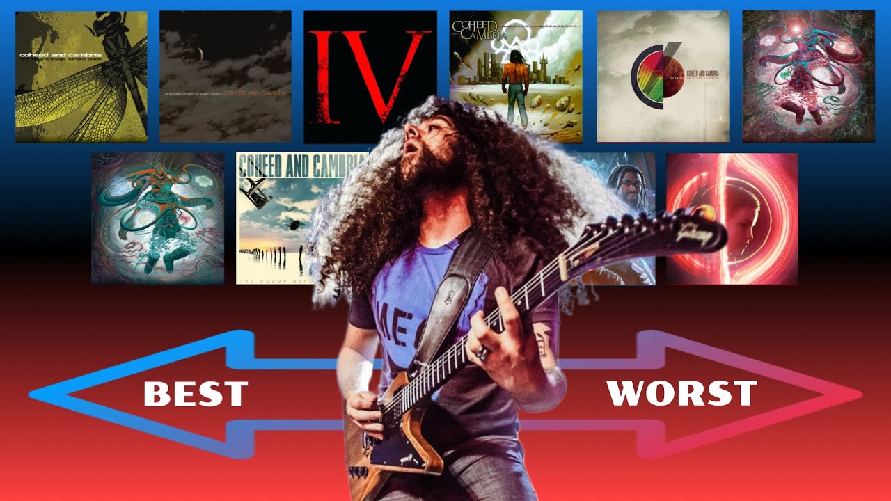 Ranking Every COHEED AND CAMBRIA Album (best to worst)