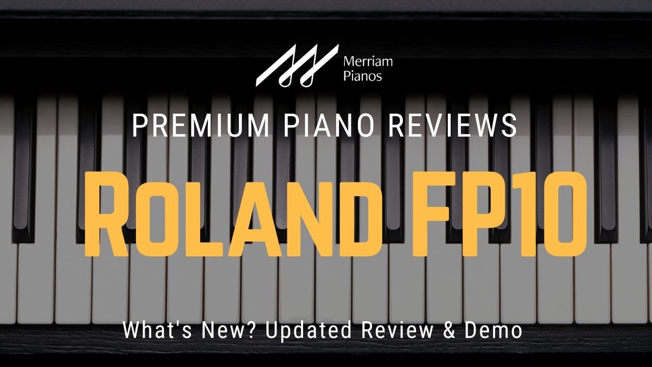 🎹 Roland FP10: Что нового? Обновлённый обзор и демонстрация Roland FP10 🎹
