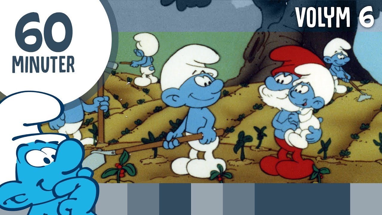 Smurfarna | Den Som Smurfar Sist 🔷| Hela avsnitt | Tecknad film för barn