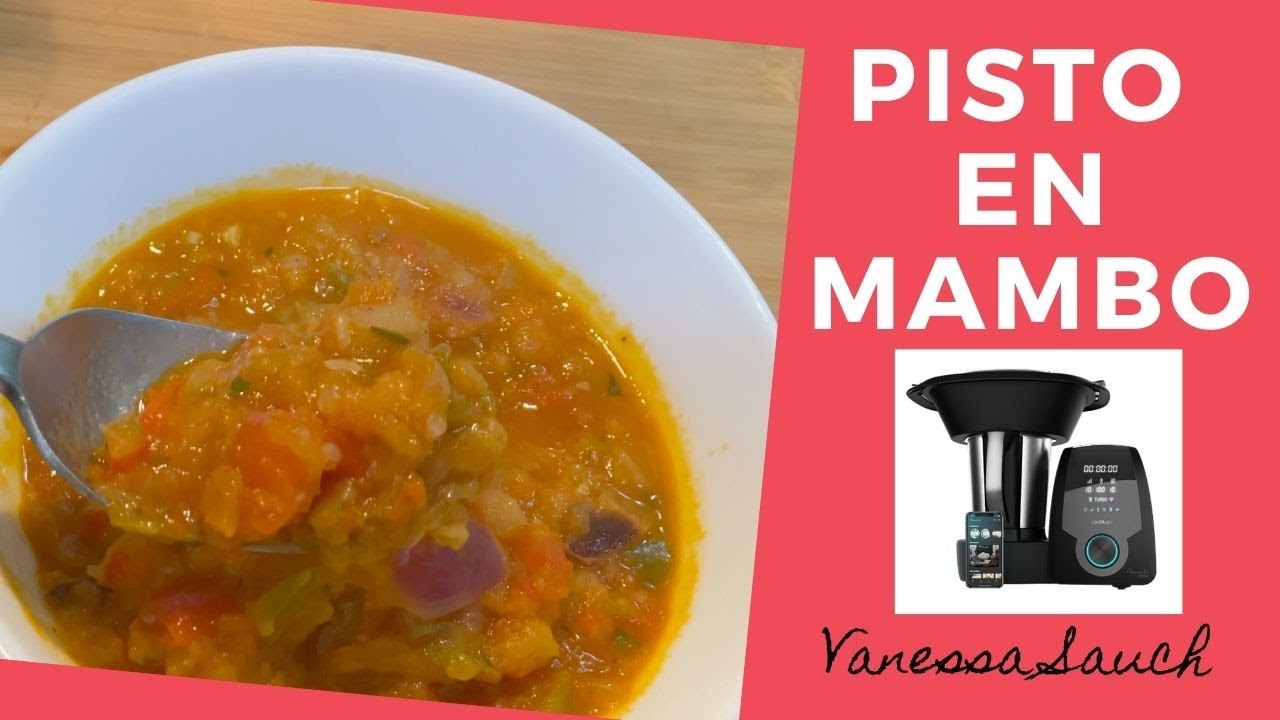 Pisto riquísimo  y fácil (apto dietas)en mambo  #cecotec #mambo1090 #adictasagm #vanessasauch