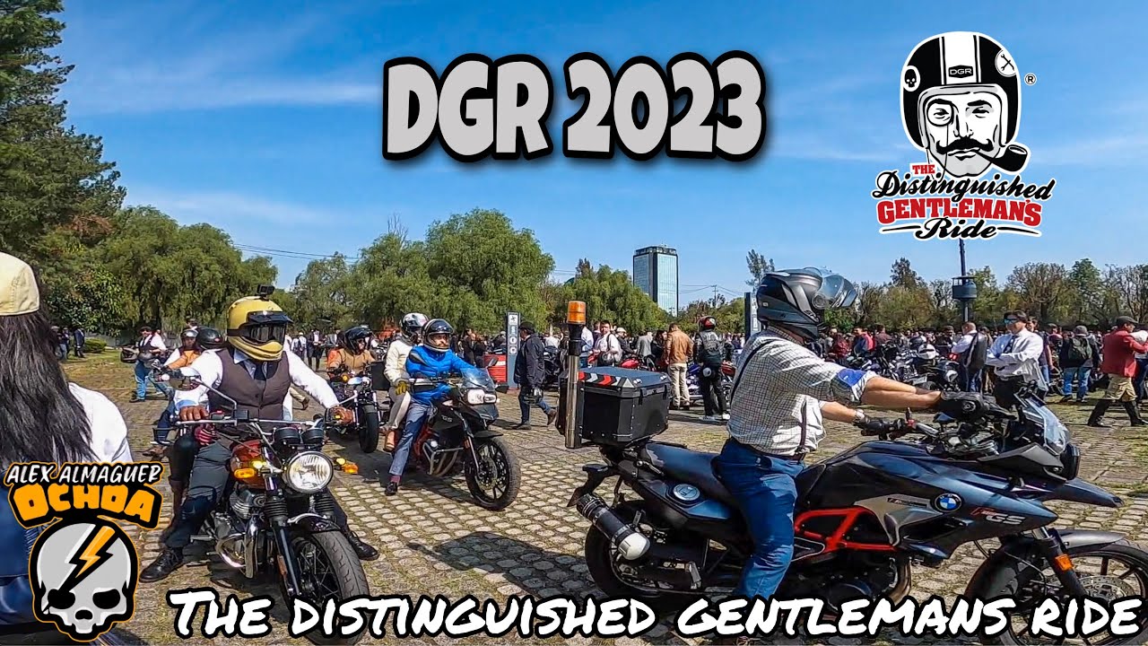 DISTINGUISHED GENTLEMAN'S RIDE CDMX ( DGR2023 ) esta rodada se hace en todo el mundo #dgr2023