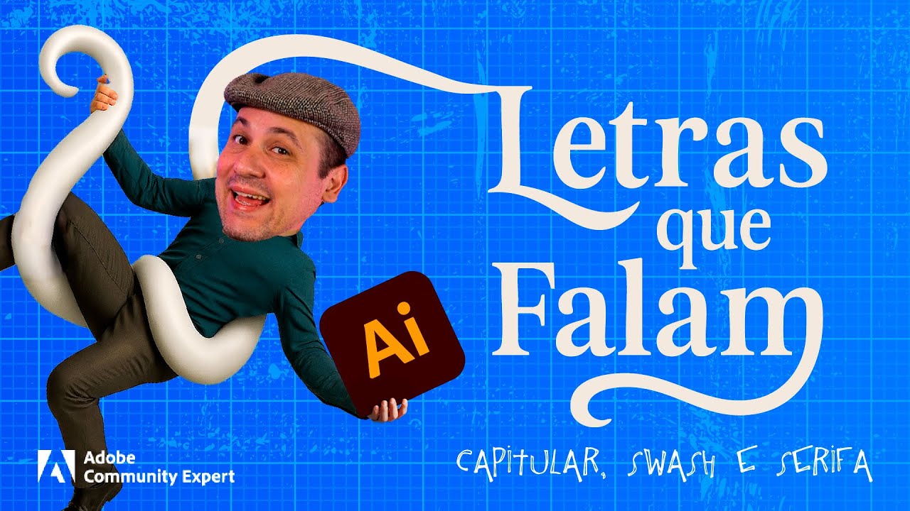 O Poder das Letras no Design – Criando Letras que Falam no Illustrator