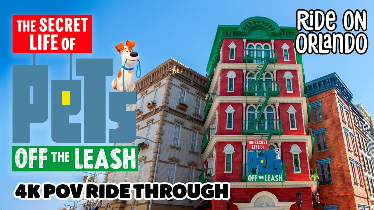 The Secret Life of Pets: Off the Leash at Universal Studios Hollywood - 4K Ride Through