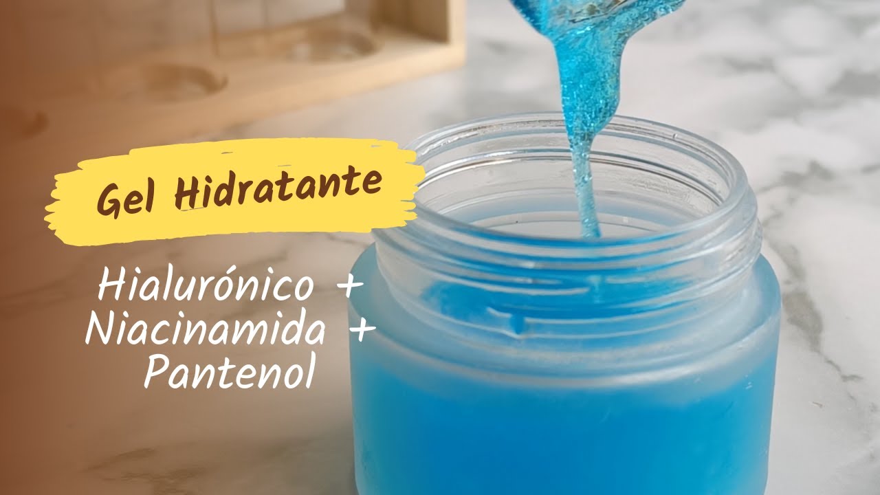🌱💗Como hacer Gel hidratante con ácido hialurónico + Niacinamida + Pantenol💗🌱
