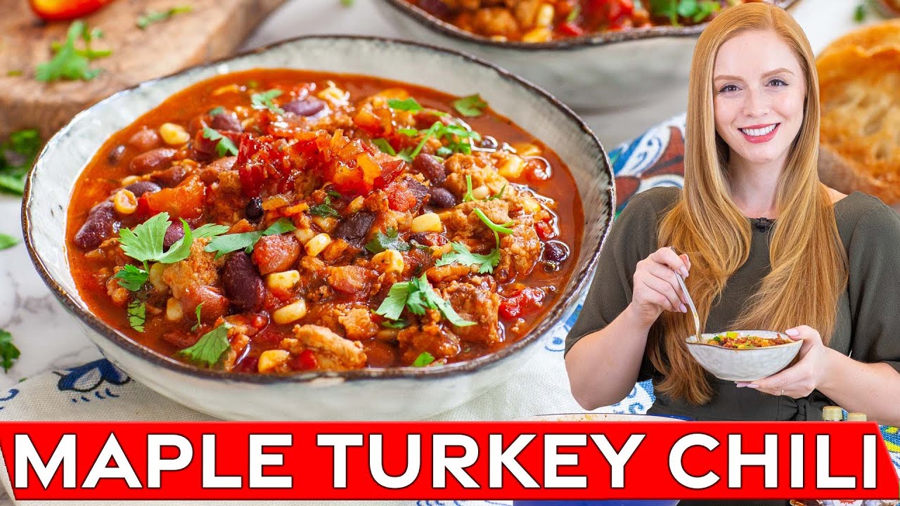 Amazing Bacon & Maple Turkey Chili Recipe | Hearty, Warming & Delicious!
