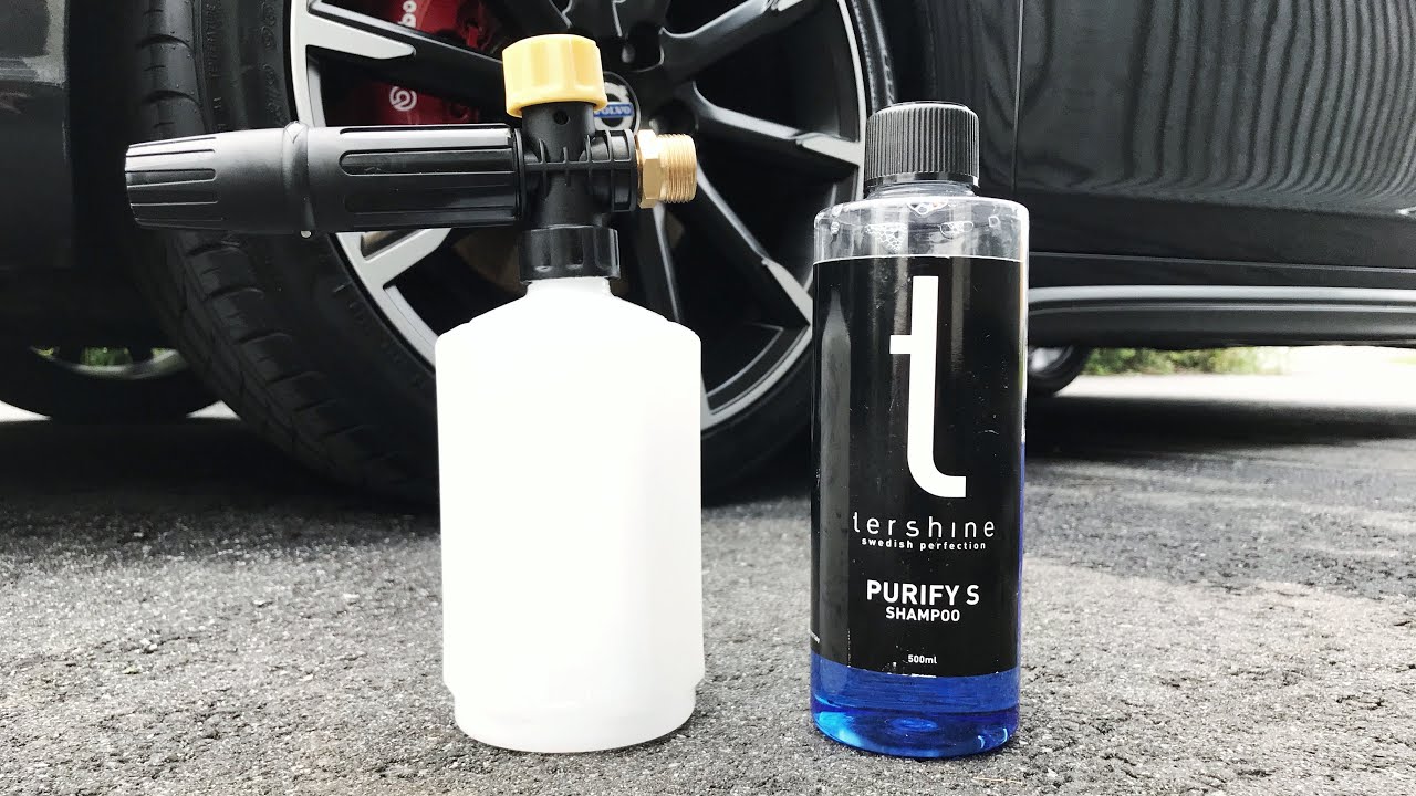 TERSHINE PURIFY S IN FOAM LANCE - TEST