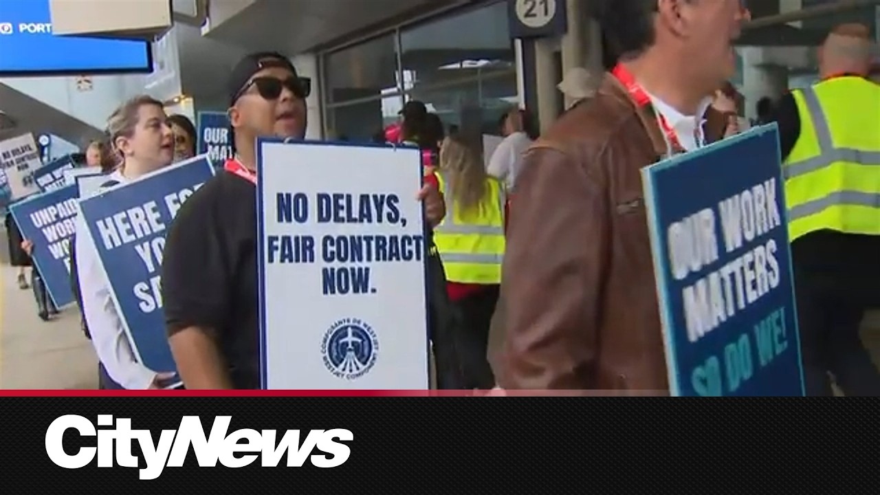 WestJet flight attendants officially on strike
