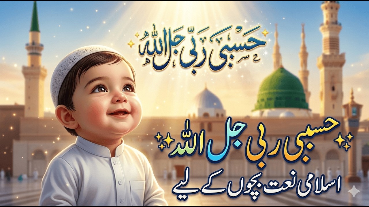 ✨ حسبی ربی جل اللہ ✨اسلامی نعت بچوں کے لیے