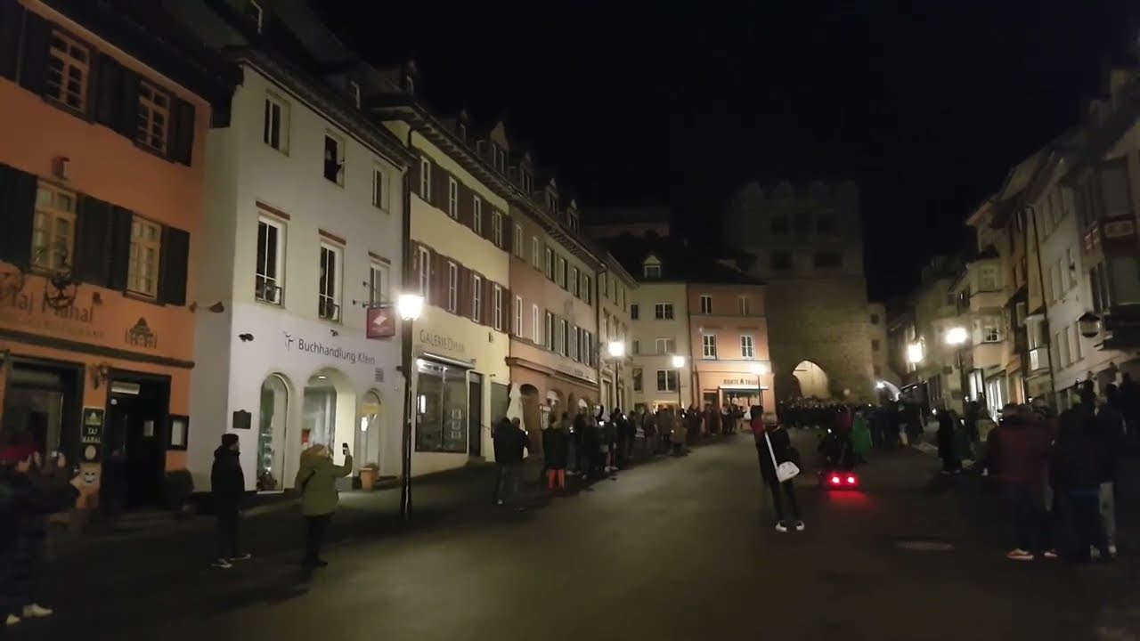 Schmotzige Rottweil 6Uhr morgens 2023