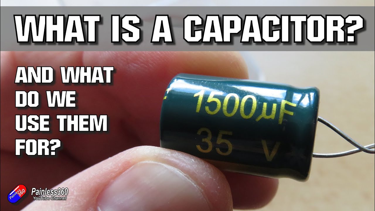 What is a Capacitor? A simple explanation for RC builders...
