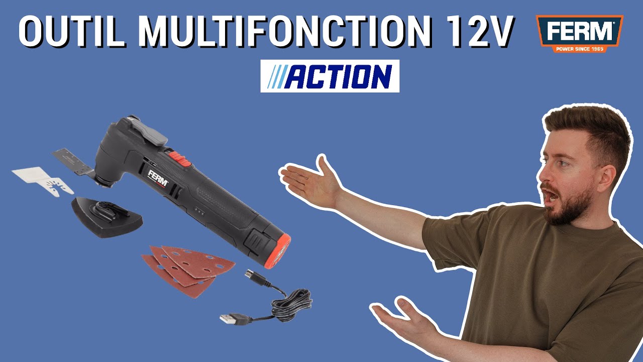 Review et test outil multifonction 12v FERM Action (avis)