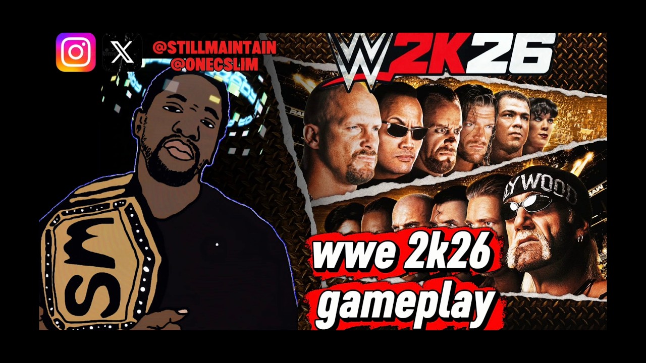 #NBA2k26 + WWE 2k26 Gameplay #LiveStream #WWE #WWE2k26 #NintendoSwitch2 #Gameplay #romanreigns