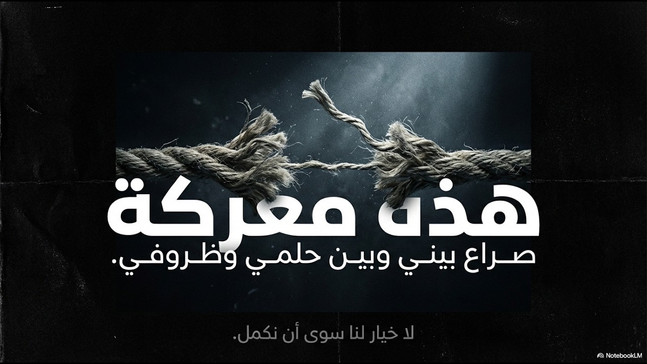هذه معركة 🔥لا خيار لنا سوى أن نكمل ! فيديو سيعيد الشغف إلى قلبك