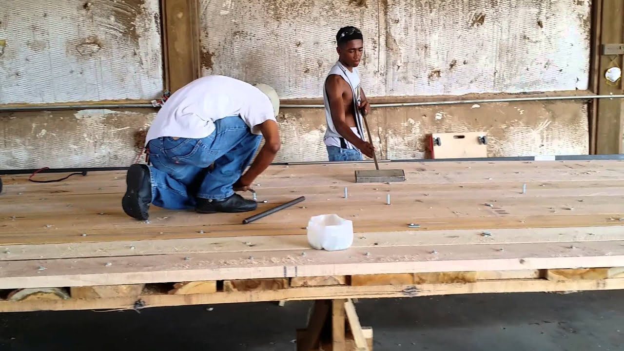 laminated mat assembly2