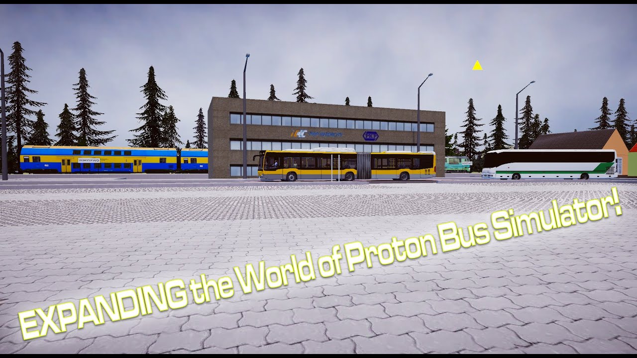 Exploring the NEW MAP with Cities and Airport in Proton Bus Simulator! 🚍🛩️