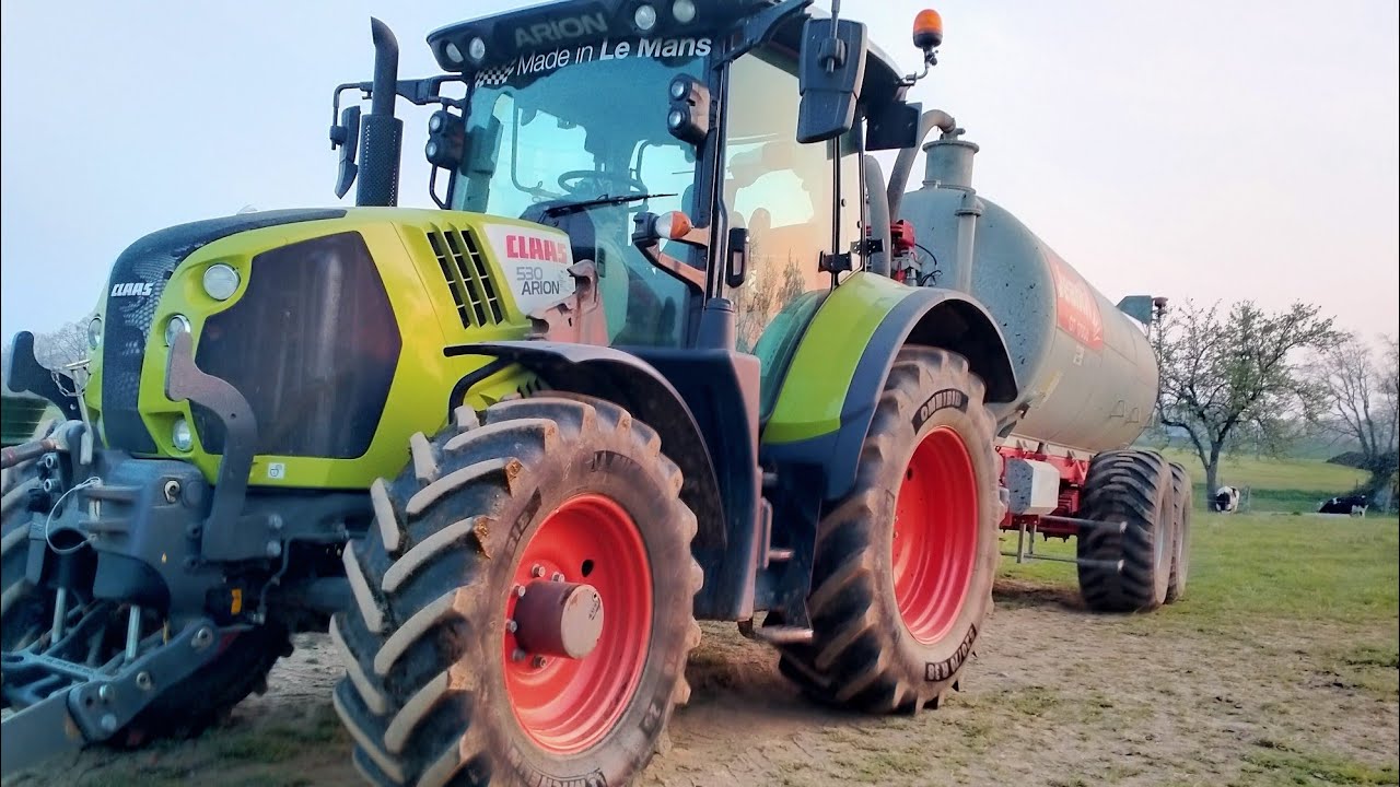 Lisier 2021 Claas arion 530 / Jeantil 17000 GT