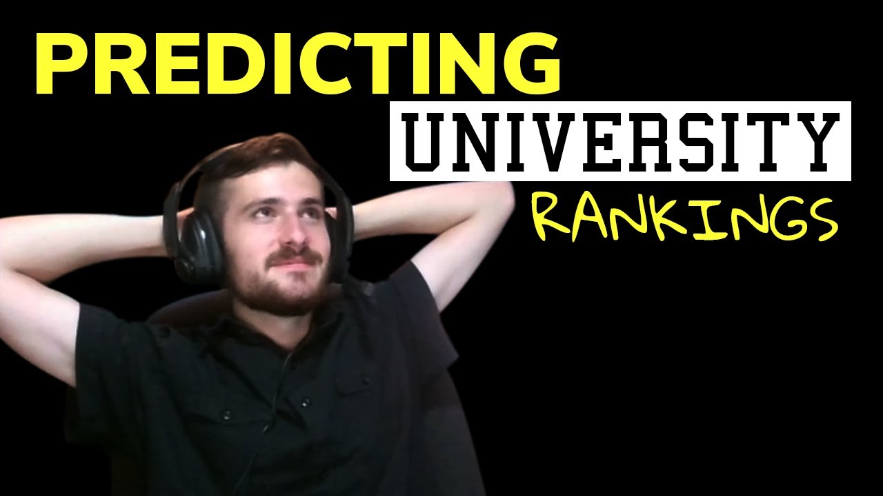 Predicting University Rankings - Data Every Day 