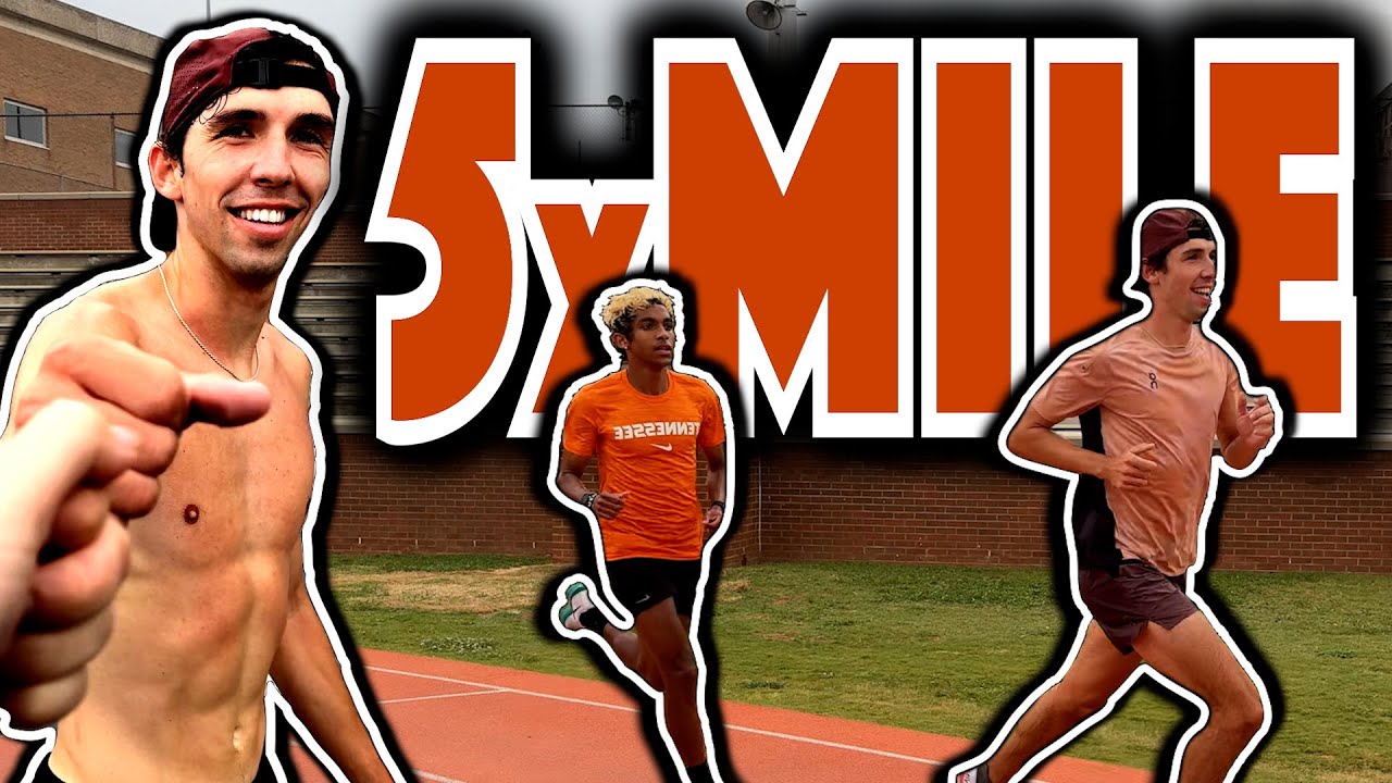 Mile Repeats + 3x600m w/ Dylan Jacobs & Yaseen Abdalla