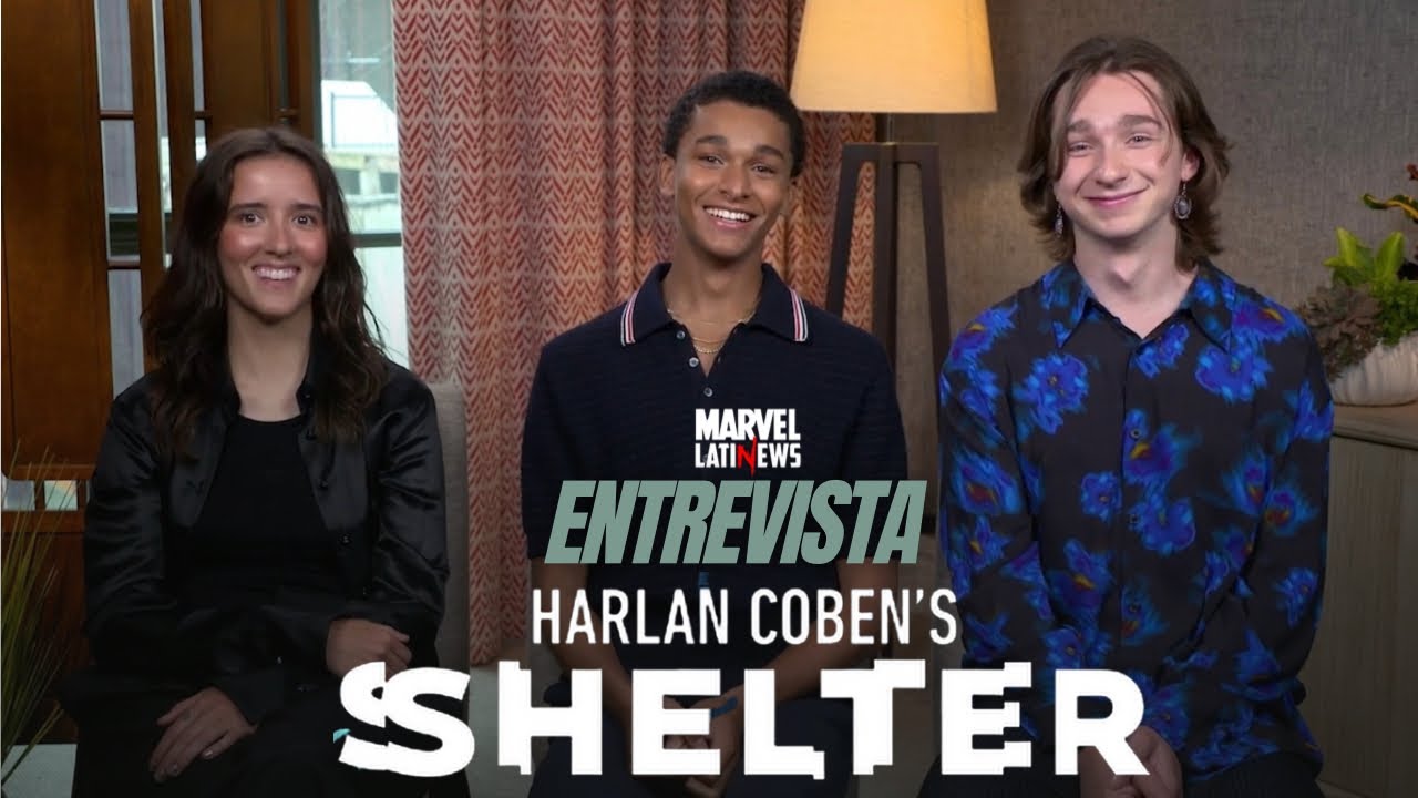 HARLAN COBEN’S SHELTER Interview | Abby Corrigan, Jaden Michael & Adrian Greensmith