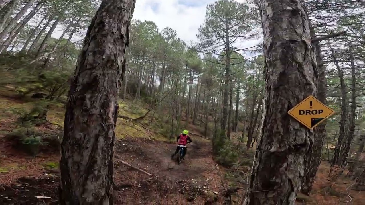 Matarraña bikepark,el corb primera toma de contacto con Victor 
