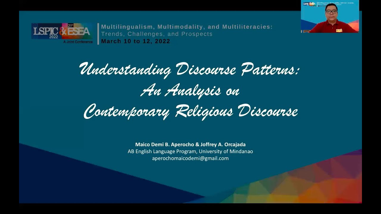 Discourse Analysis of Religious Discourses