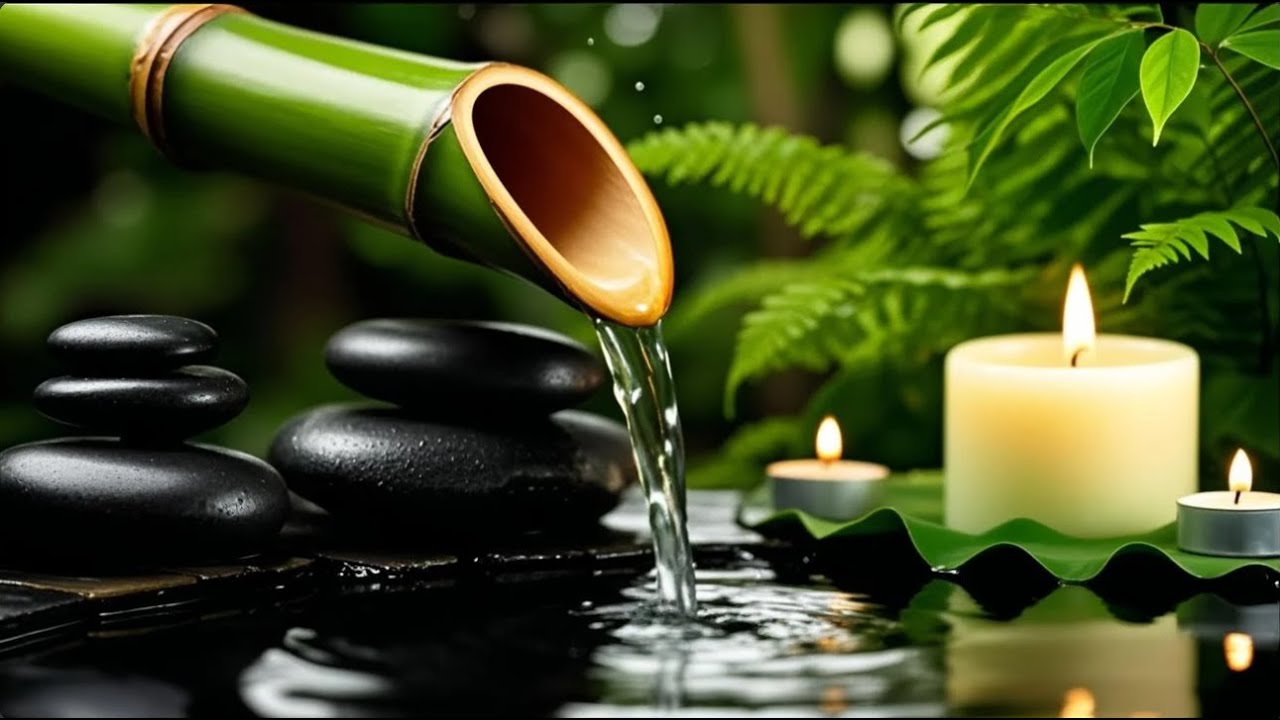 Relax and Drift Into Deep Sleep 🌿 Bamboo Water Fountain for Calm Rest